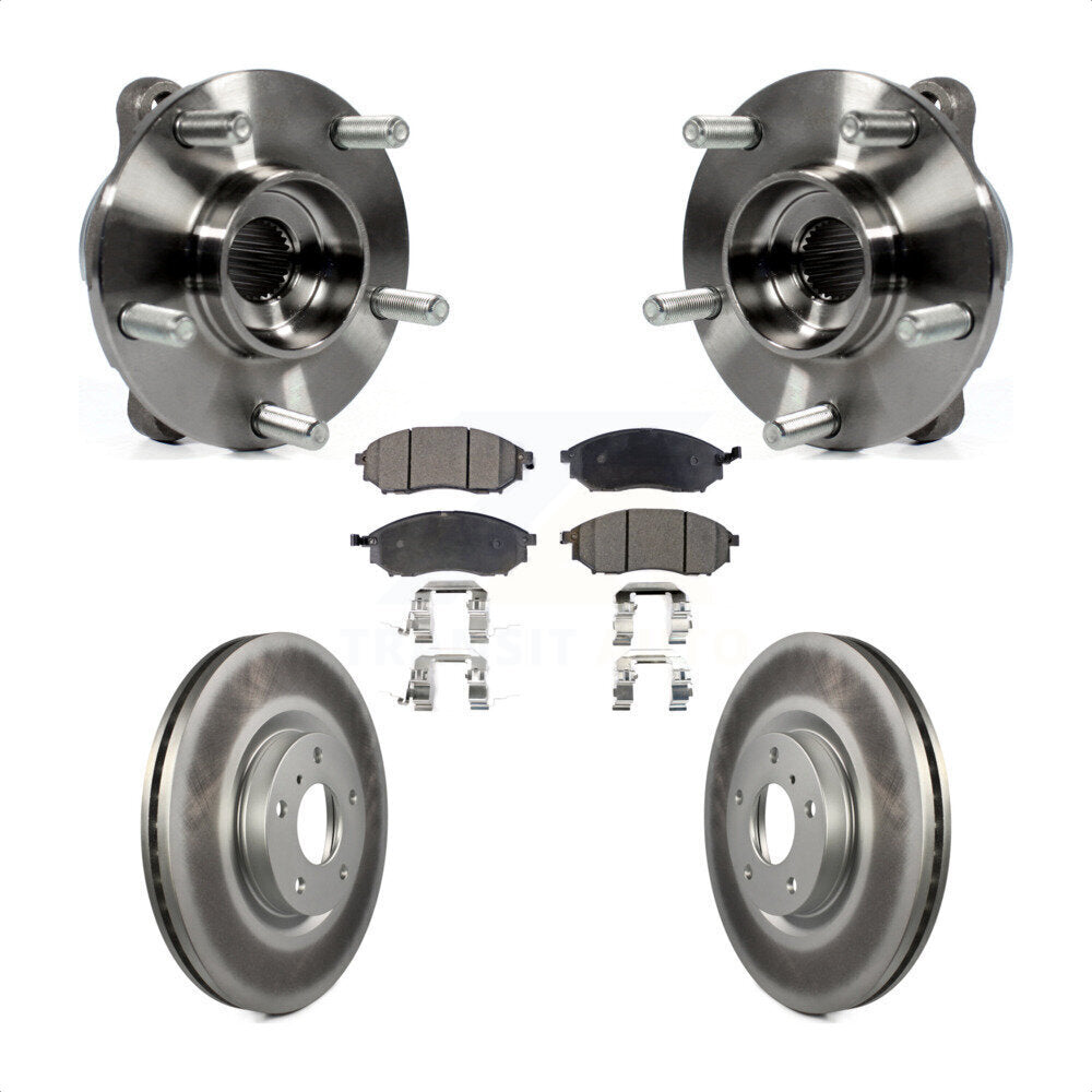 Transit Auto KBB-103726 Wheel Bearing and Hub Assembly for 2006-2019 INFINITI Q40, INFINITI Q70L, INFINITI QX70 & more - Front product image
