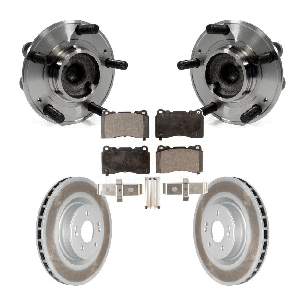 Transit Auto KBB-103734 Wheel Bearing and Hub Assembly for 2010-2016 Hyundai Genesis Coupe - Front product image