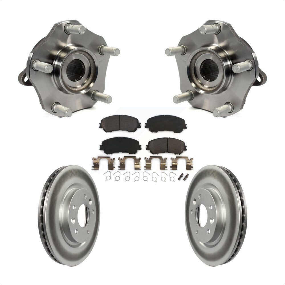 Transit Auto KBB-103749 Wheel Bearing and Hub Assembly for 2014-2022 Nissan Rogue, Nissan Qashqai, Nissan Rogue Sport - Front product image