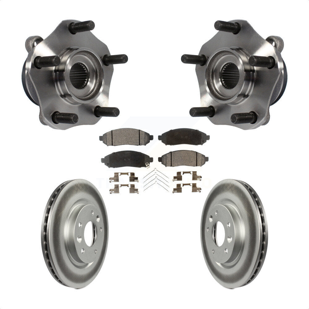 Transit Auto KBB-103755 Wheel Bearing and Hub Assembly for 2015 Nissan LEAF - Front product image