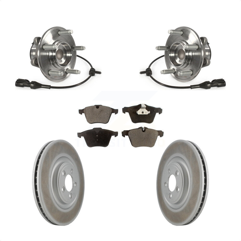 Transit Auto KBB-103758 Wheel Bearing and Hub Assembly for 2006-2018 Jaguar XJ, Jaguar XF, Jaguar XK & more - Front product image