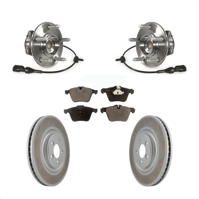 Transit Auto KBB-103758 Wheel Bearing and Hub Assembly for 2006-2018 Jaguar XJ, Jaguar XF, Jaguar XK & more - Front product image