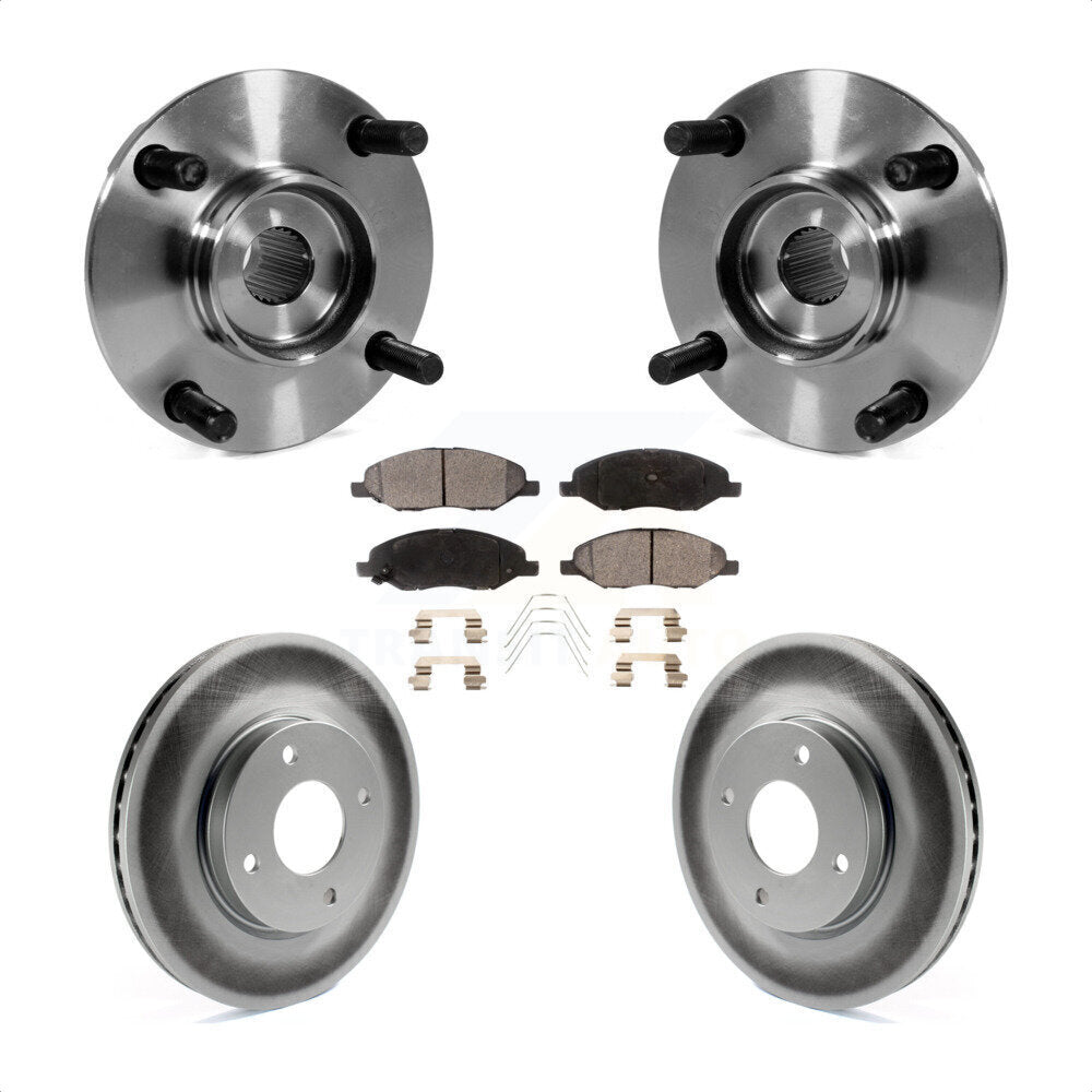 Transit Auto KBB-103759 Wheel Bearing and Hub Assembly for 2008 Nissan Versa - Front product image