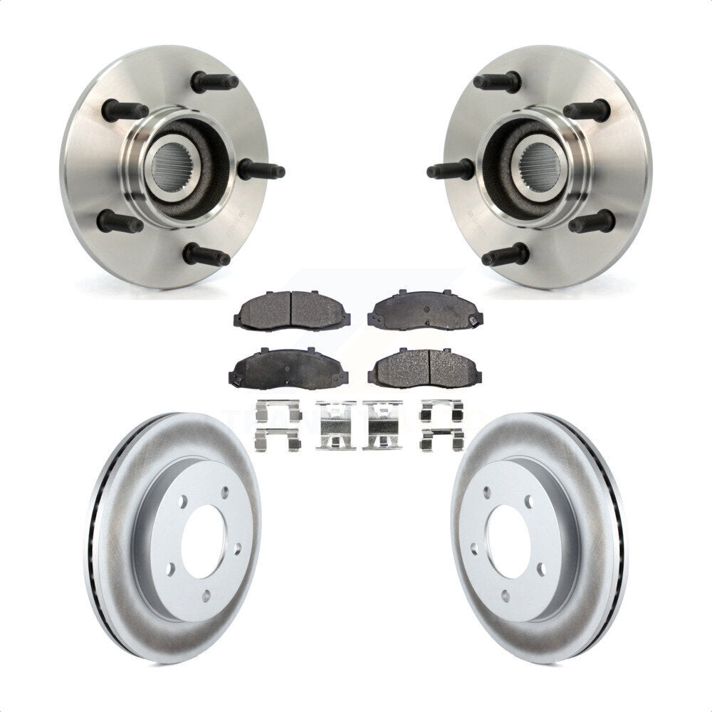 Transit Auto KBB-103778 Wheel Bearing and Hub Assembly for 1997-2000 Ford F-150 - Front product image