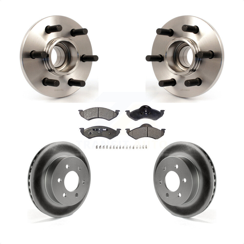 Transit Auto KBB-103784 Wheel Bearing and Hub Assembly for 2000-2002 Dodge Dakota, Dodge Durango - Front product image