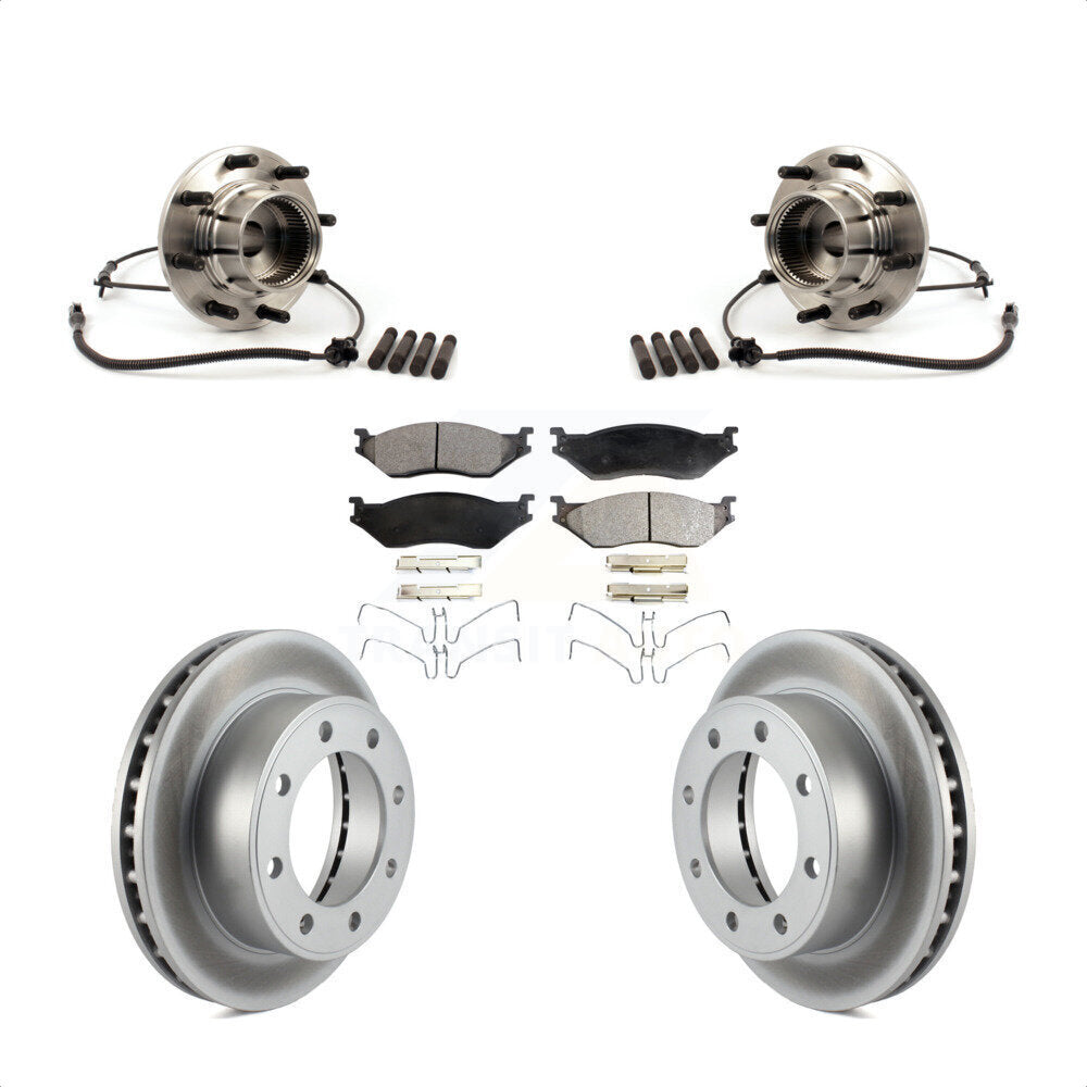 Transit Auto KBB-103802 Wheel Bearing and Hub Assembly for 2000-2004 Ford F-550 Super Duty - Front product image