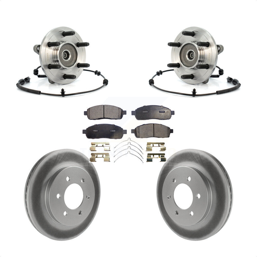 Transit Auto KBB-103827 Wheel Bearing and Hub Assembly for 2005-2008 Ford F-150, Lincoln Mark LT - Front product image