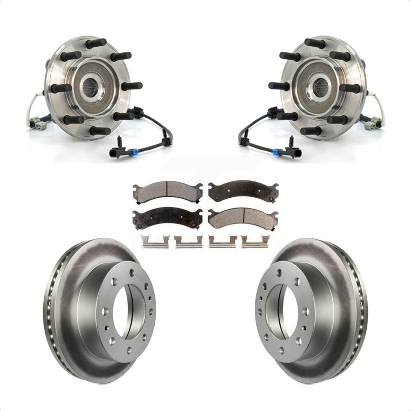 Transit Auto KBB-103839 Wheel Bearing and Hub Assembly for 2001-2007 GMC Sierra 3500 Classic, Chevrolet Silverado 3500, GMC Sierra 3500 - Front product image