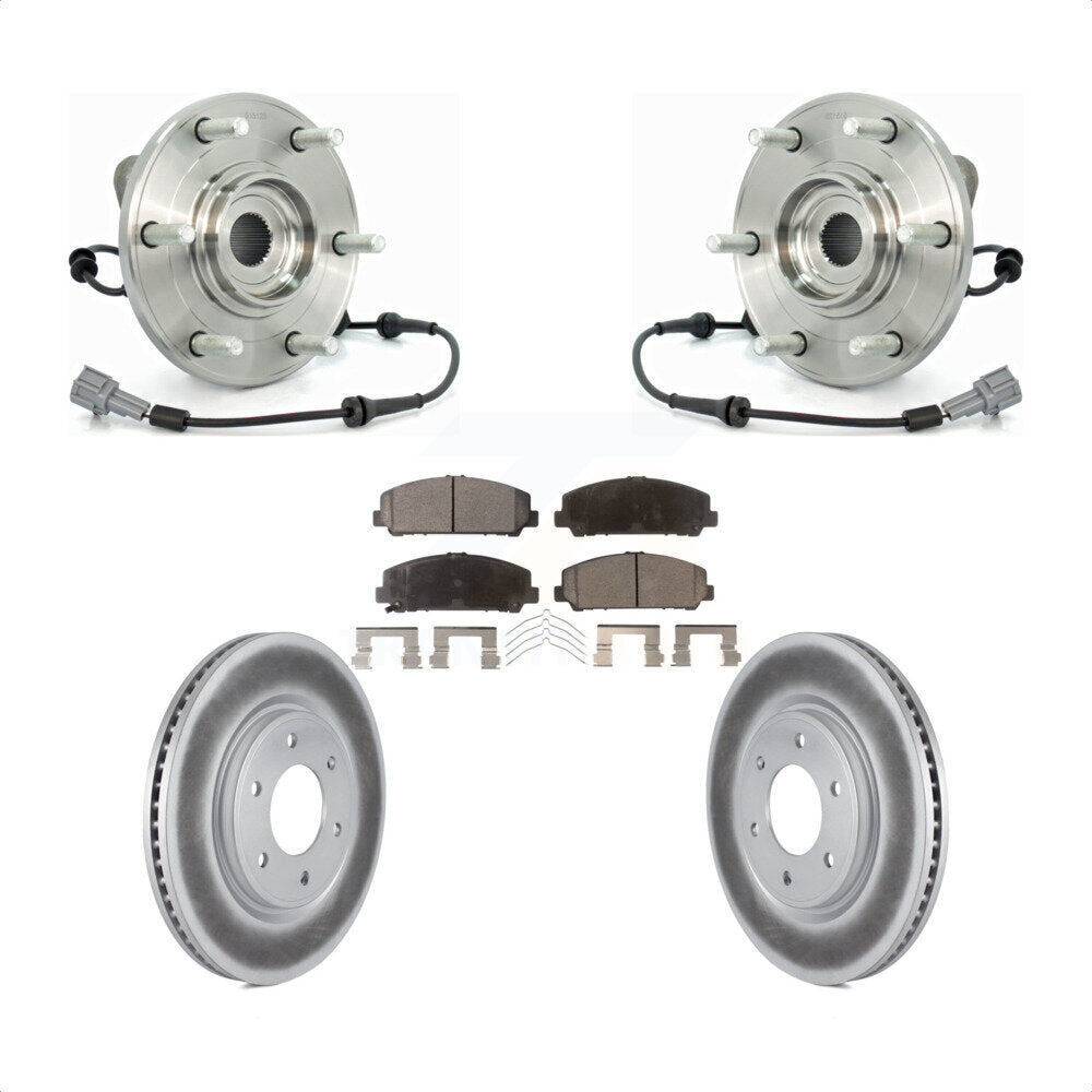 Transit Auto KBB-103871 Wheel Bearing and Hub Assembly for 2008-2012 Nissan Armada, Nissan TITAN, INFINITI QX56 - Front product image