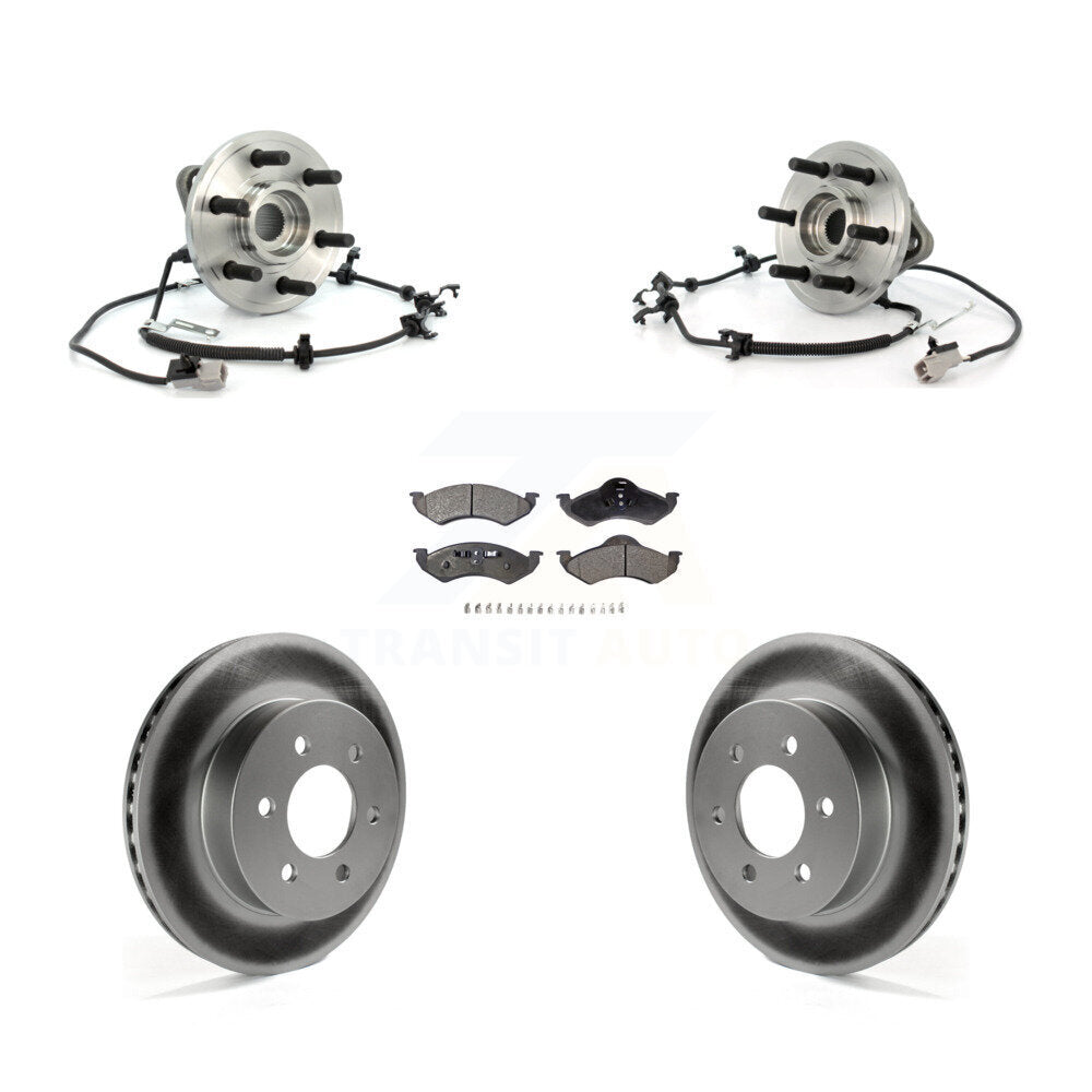 Transit Auto KBB-103918 Wheel Bearing and Hub Assembly for 2000-2002 Dodge Dakota, Dodge Durango - Front product image