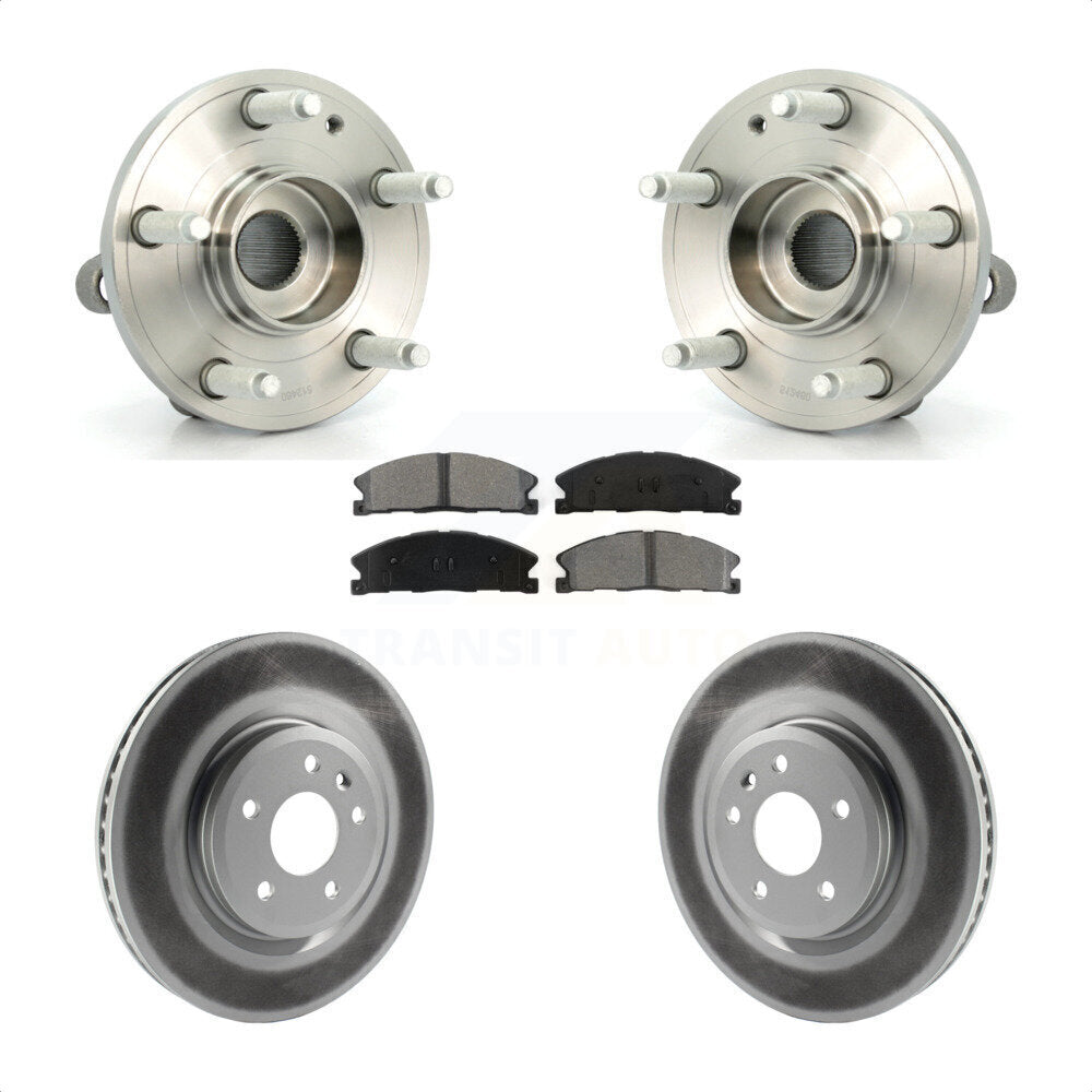 Transit Auto KBB-103936 Wheel Bearing and Hub Assembly for 2013 Ford Explorer - Front product image