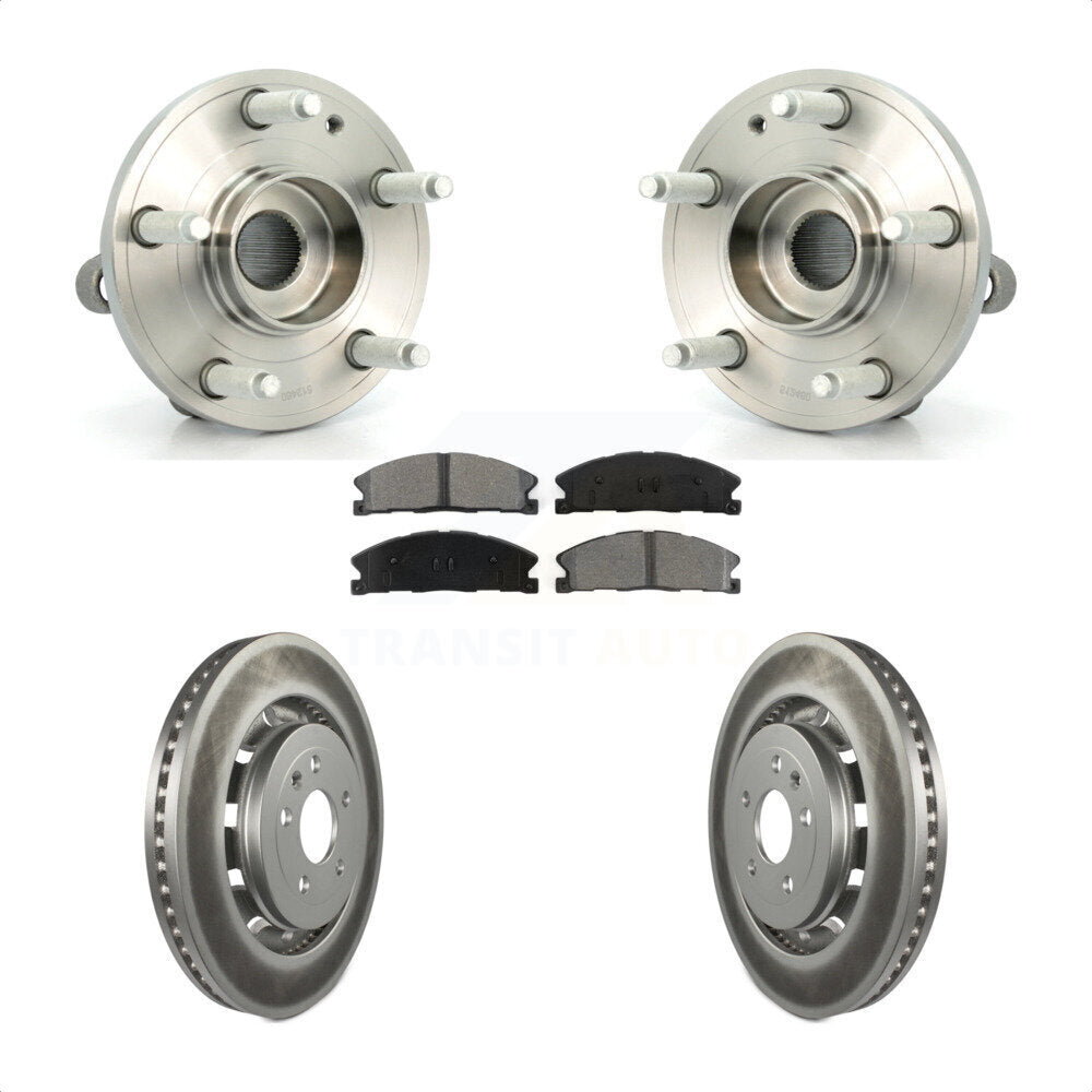 Transit Auto KBB-103937 Wheel Bearing and Hub Assembly for 2013-2019 Ford Explorer, Ford Police Interceptor Utility - Front product image