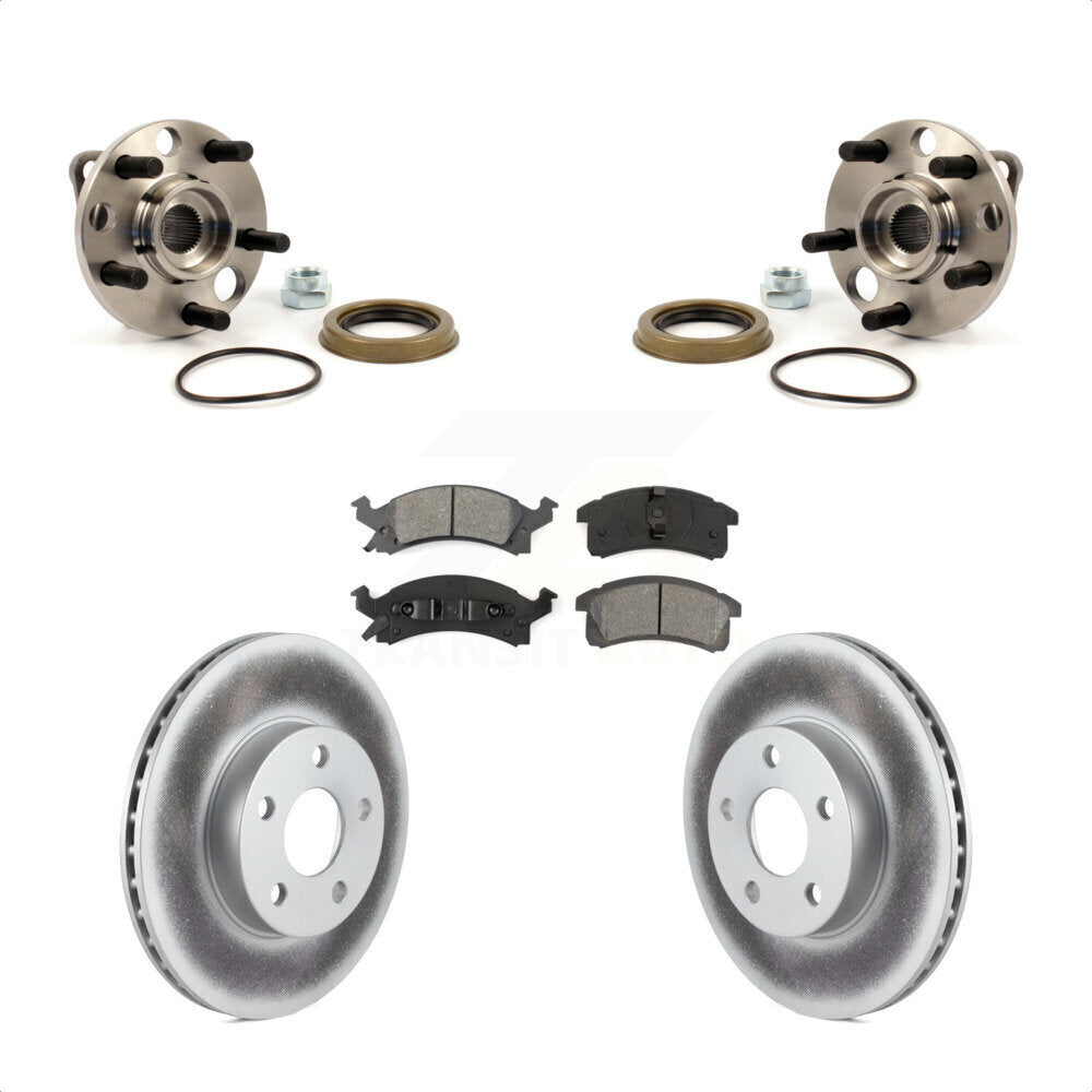 Transit Auto KBB-103945 Wheel Bearing and Hub Assembly for 1990-2005 Pontiac Sunfire, Chevrolet Beretta, Chevrolet Cavalier & more - Front product image
