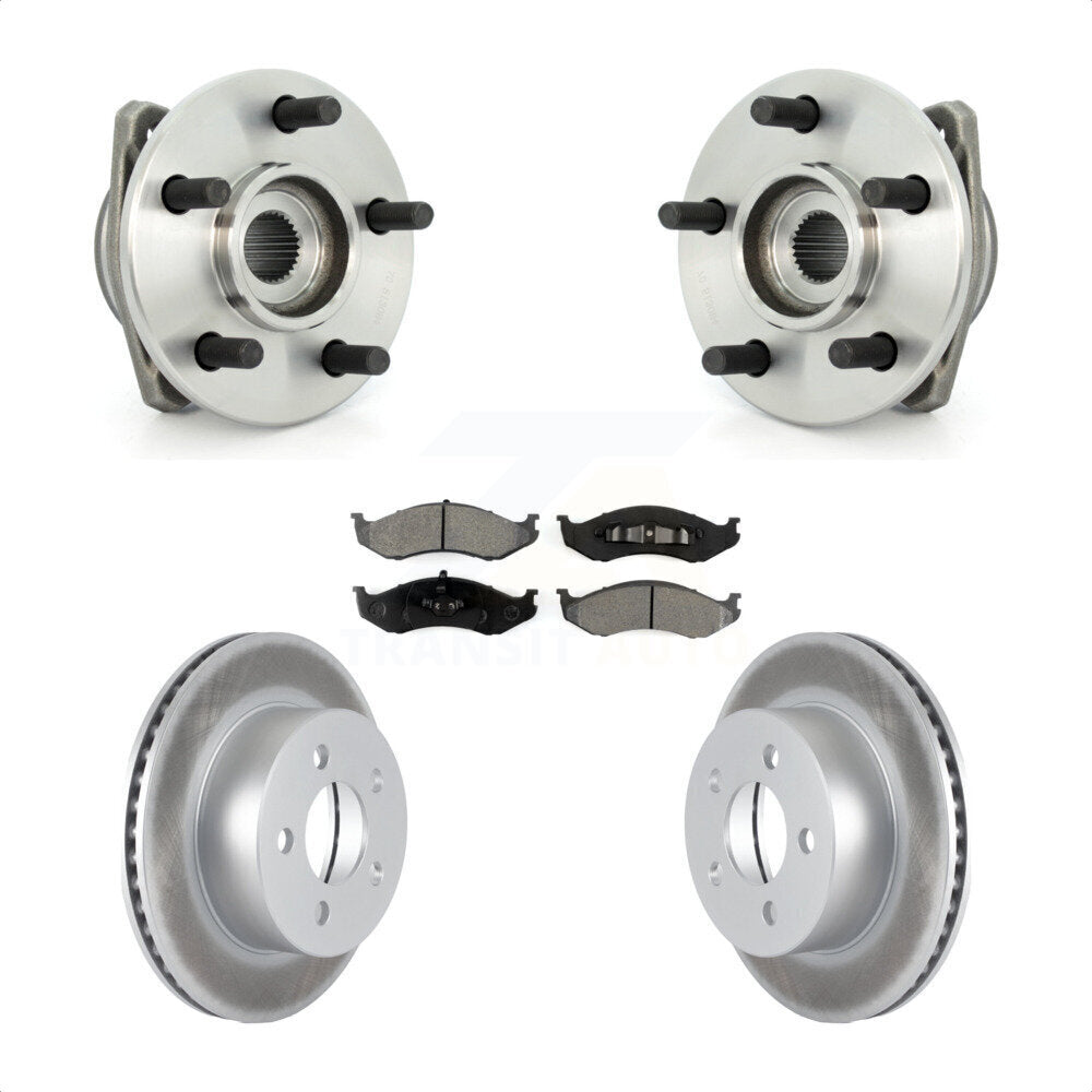 Transit Auto KBB-103948 Wheel Bearing and Hub Assembly for 1993-1999 Jeep TJ, Jeep Grand Wagoneer - Front product image