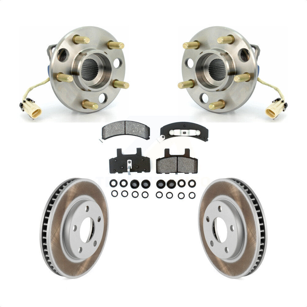 Transit Auto KBB-103950 Wheel Bearing and Hub Assembly for 1992-1993 Cadillac 60 Special, Cadillac Commercial Chassis, Cadillac DeVille & more - Front product image
