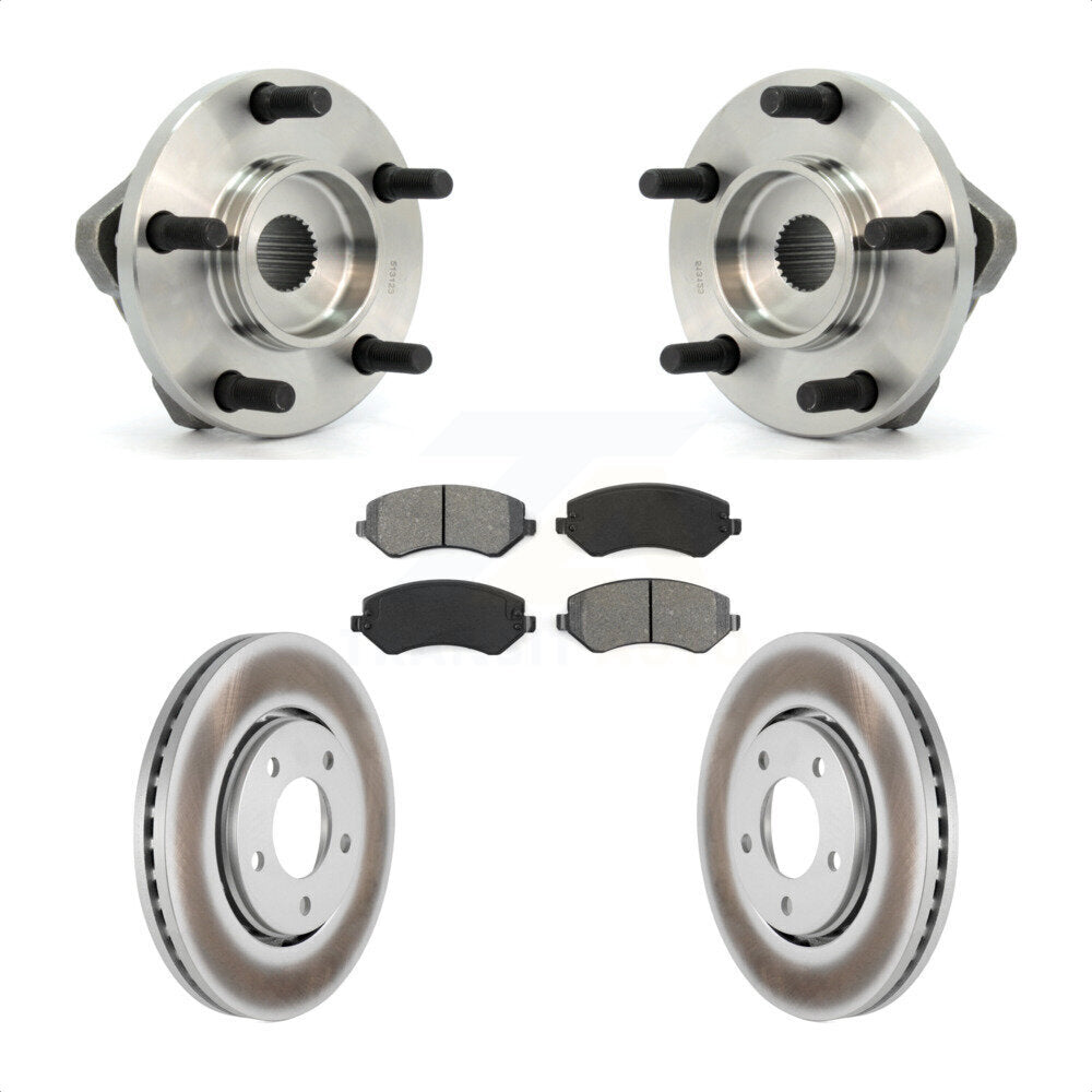 Transit Auto KBB-103970 Wheel Bearing and Hub Assembly for 2001-2007 Dodge Caravan, Chrysler Town & Country, Chrysler Voyager & more - Front product image