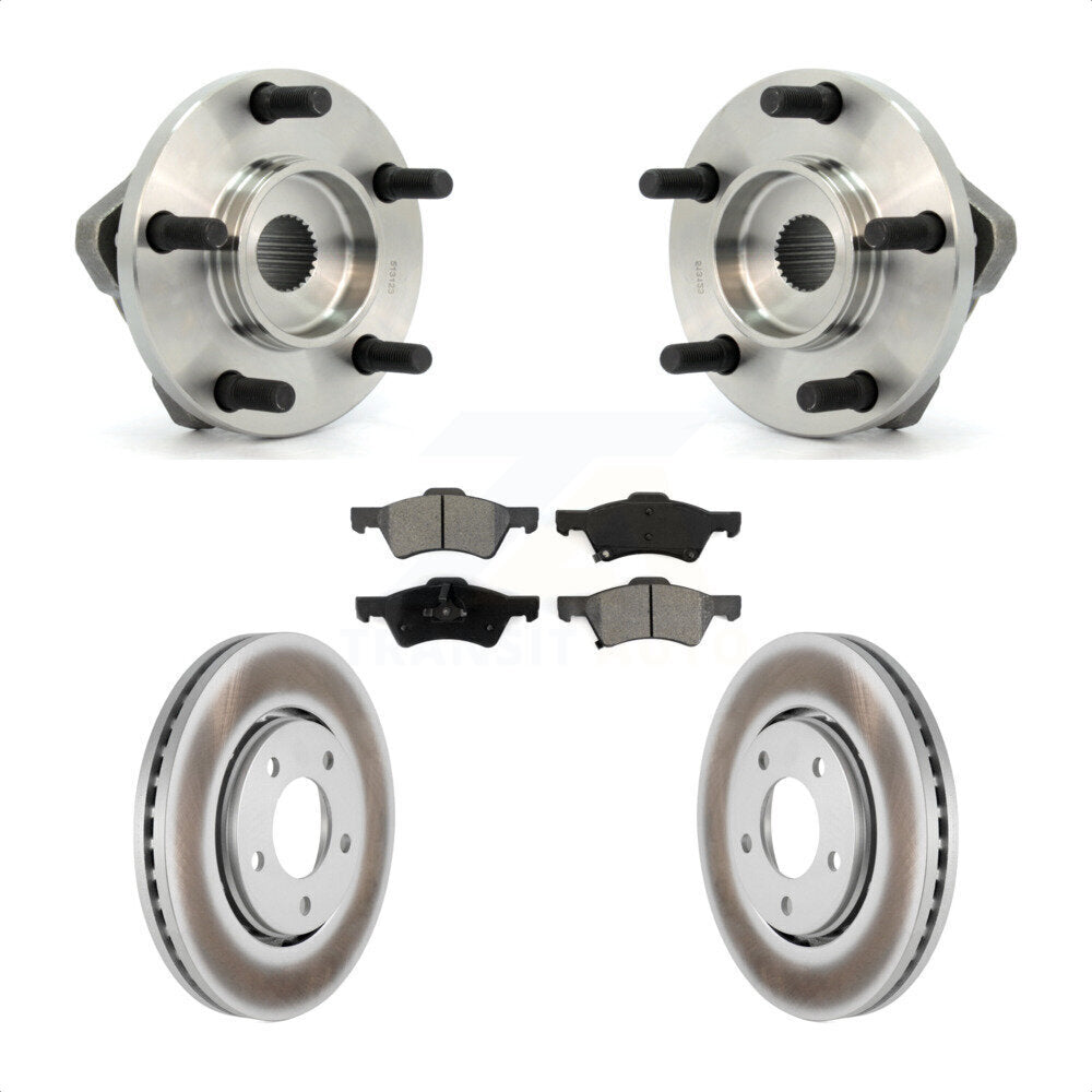 Transit Auto KBB-103971 Wheel Bearing and Hub Assembly for 2002-2004 Dodge Caravan, Chrysler Voyager - Front product image