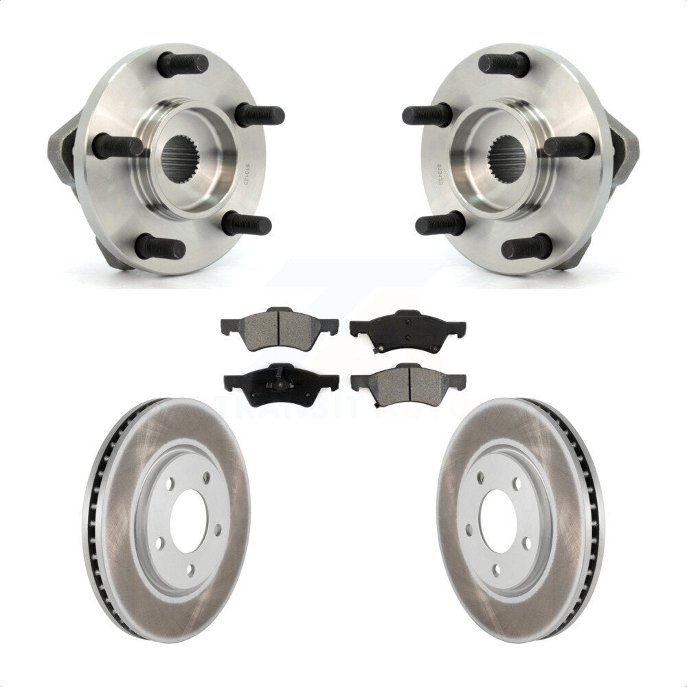 Transit Auto KBB-103973 Wheel Bearing and Hub Assembly for 2001-2007 Dodge Grand Caravan, Chrysler Town & Country, Dodge Caravan - Front product image