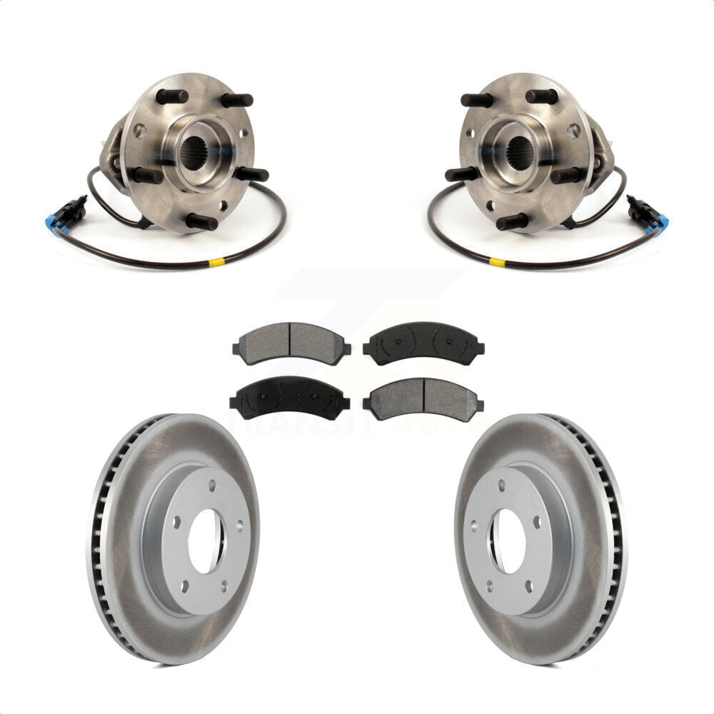 Transit Auto KBB-103974 Wheel Bearing and Hub Assembly for 1997-2005 GMC Jimmy, Chevrolet S10, GMC Sonoma & more - Front product image