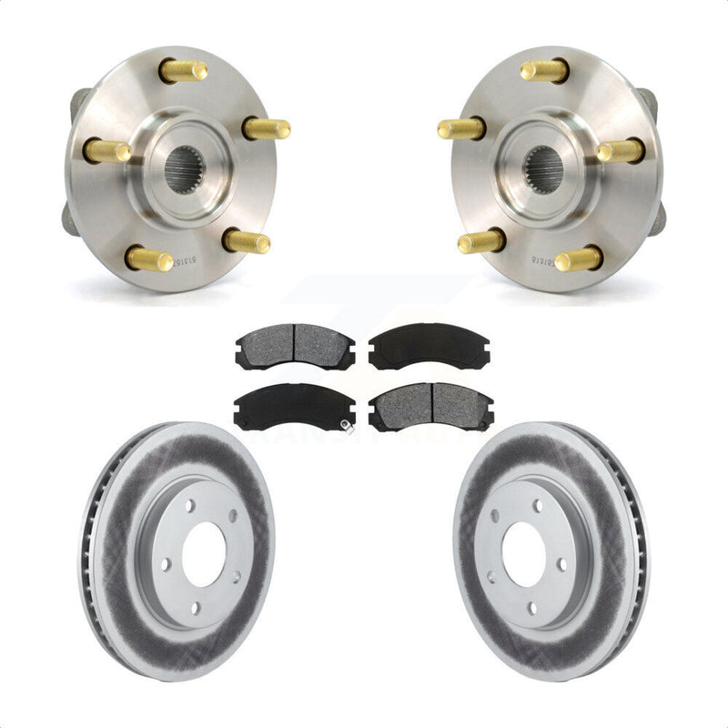 Transit Auto KBB-103980 Wheel Bearing and Hub Assembly for 2000 Mitsubishi Eclipse - Front product image