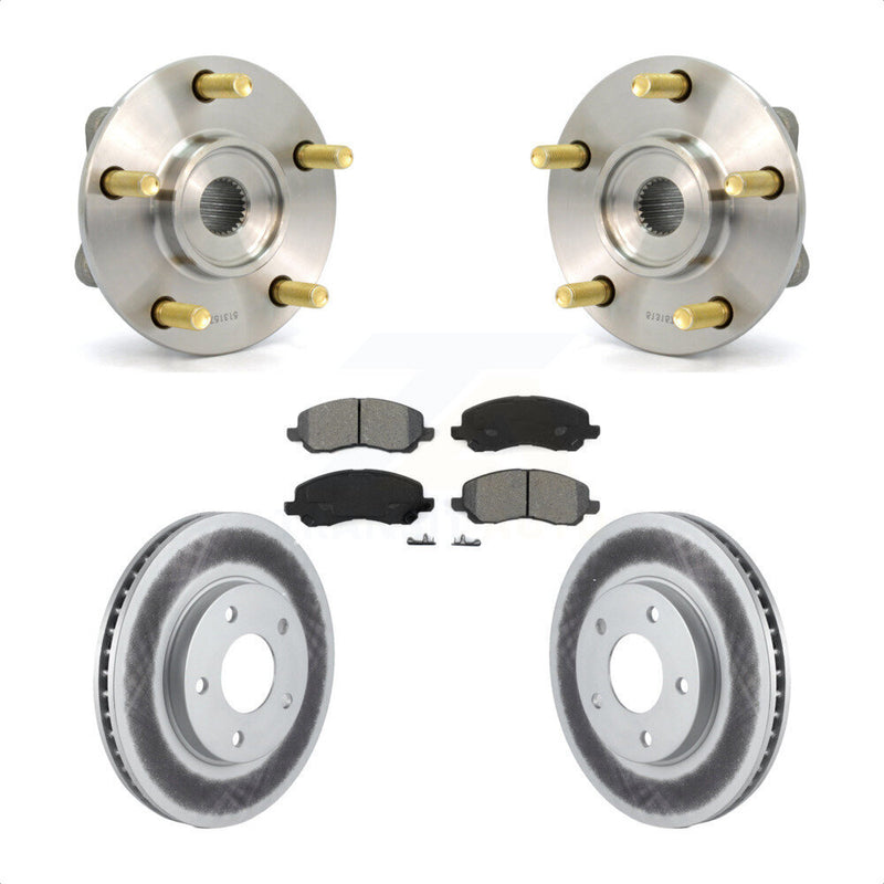 Transit Auto KBB-103981 Wheel Bearing and Hub Assembly for 2001-2009 Mitsubishi Galant, Mitsubishi Eclipse, Chrysler Sebring & more - Front product image