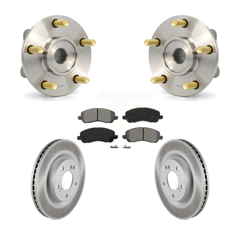 Transit Auto KBB-103982 Wheel Bearing and Hub Assembly for 2006 Mitsubishi Eclipse - Front product image