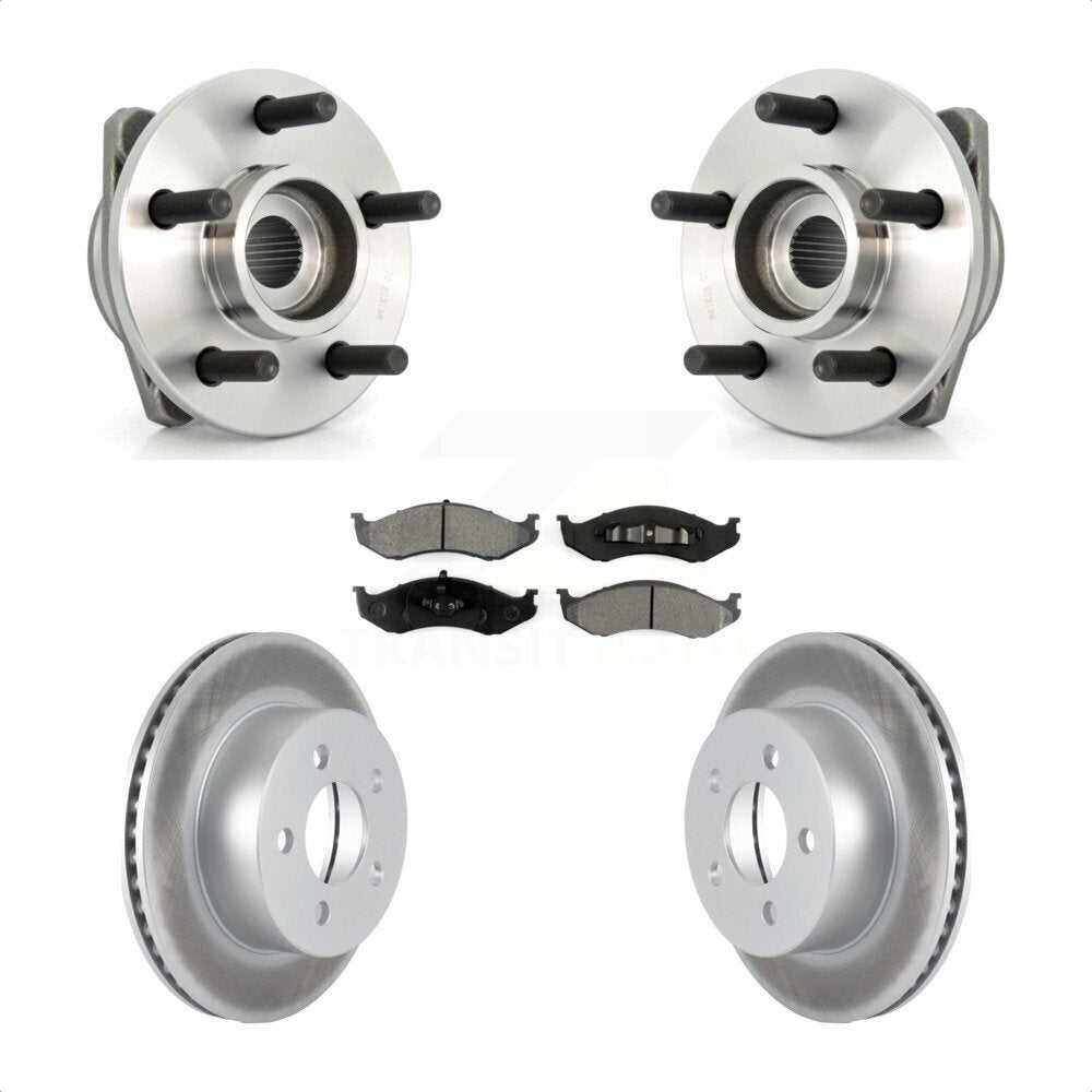 Transit Auto KBB-103983 Wheel Bearing and Hub Assembly for 2000-2006 Jeep Cherokee, Jeep TJ, Jeep Wrangler - Front product image