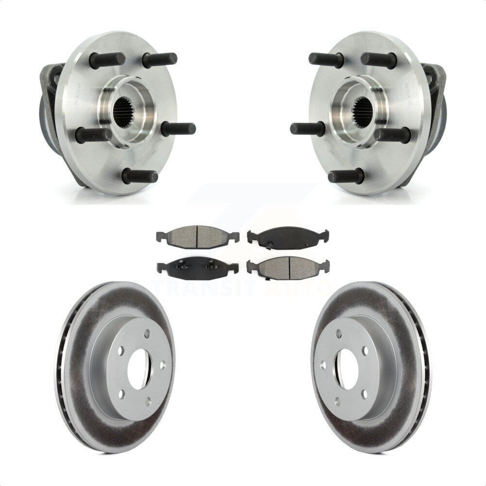 Transit Auto KBB-103984 Wheel Bearing and Hub Assembly for 1999-2002 Jeep Grand Cherokee - Front product image