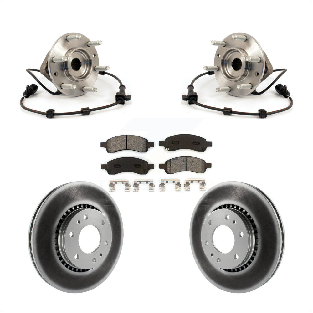 Transit Auto KBB-103995 Wheel Bearing and Hub Assembly for 2006-2009 GMC Envoy, Saab 9-7x, Buick Rainier & more - Front product image