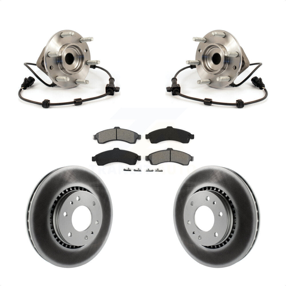 Transit Auto KBB-103996 Wheel Bearing and Hub Assembly for 2002-2006 Isuzu Ascender, GMC Envoy, Saab 9-7x & more - Front product image