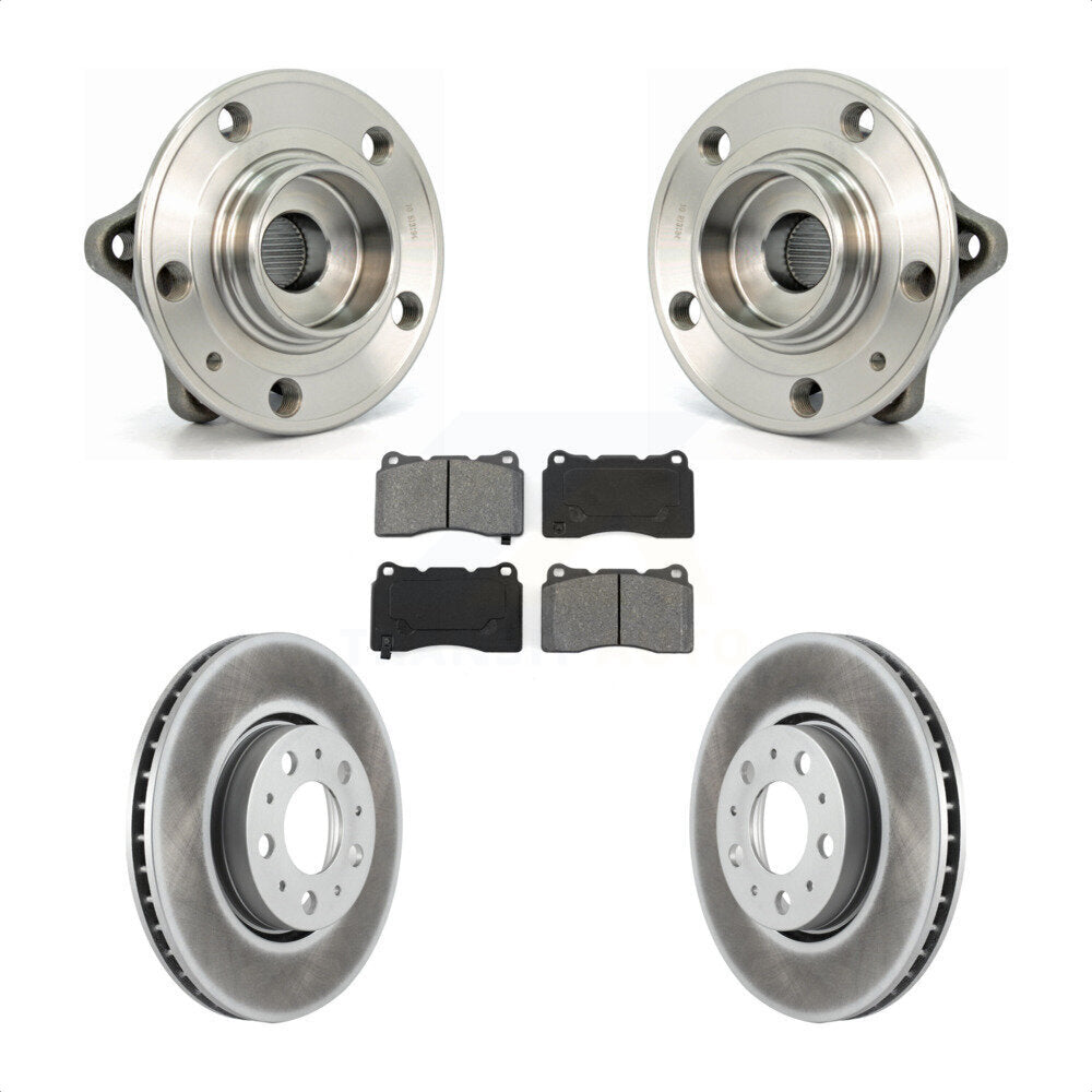 Transit Auto KBB-104006 Wheel Bearing and Hub Assembly for 2005-2007 Volvo V70 - Front product image