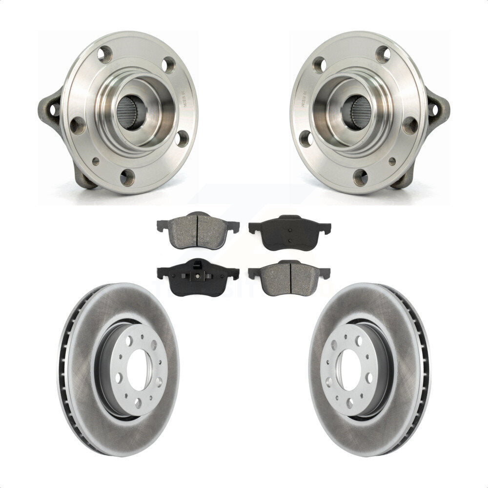 Transit Auto KBB-104007 Wheel Bearing and Hub Assembly for 1999-2009 Volvo S60, Volvo S80, Volvo V70 & more - Front product image