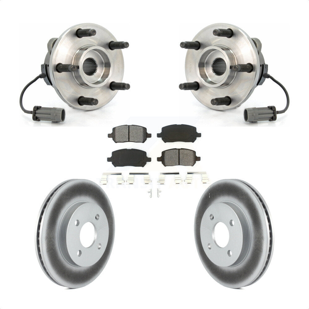 Transit Auto KBB-104019 Wheel Bearing and Hub Assembly for 2003-2007 Pontiac Pursuit, Saturn Ion - Front product image
