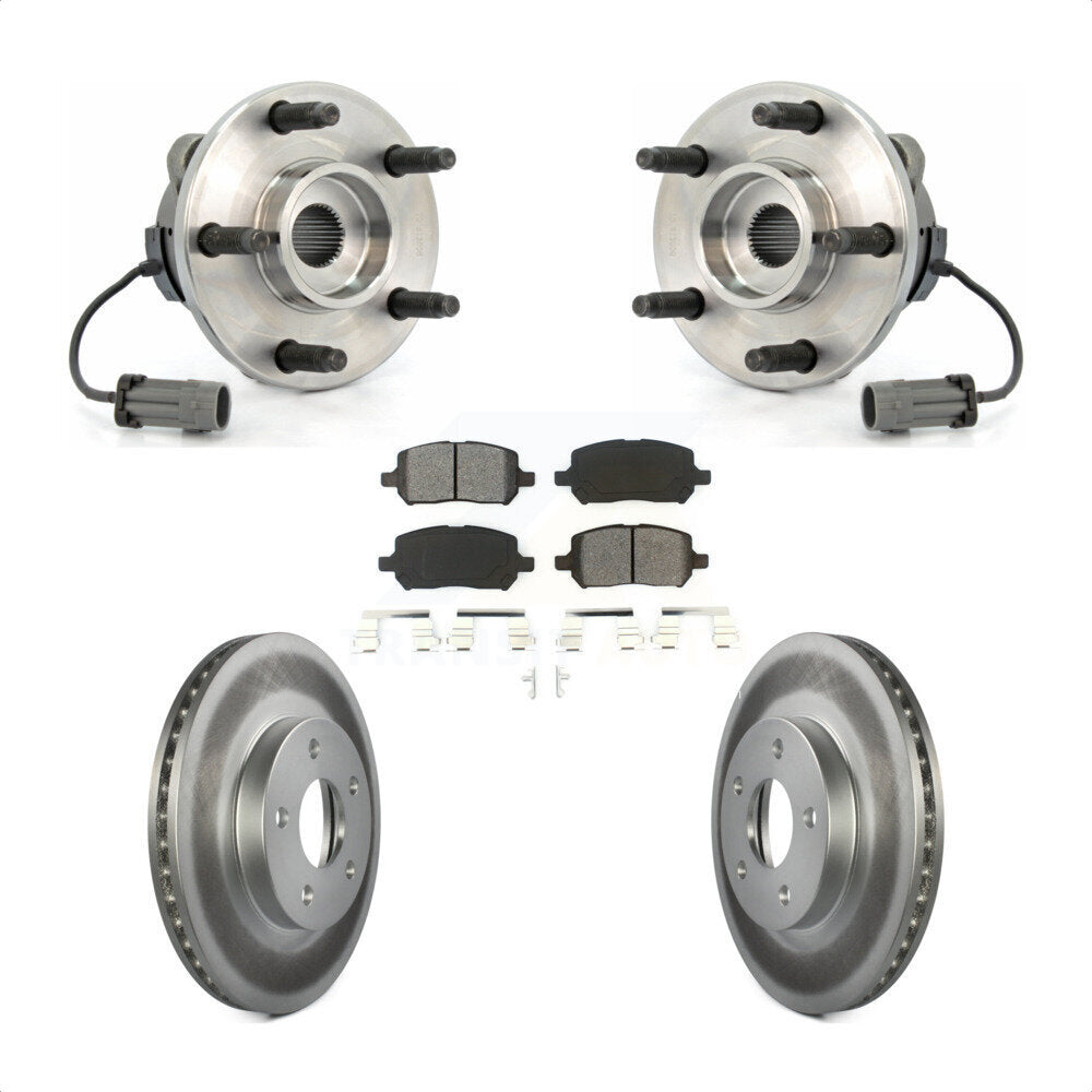 Transit Auto KBB-104022 Wheel Bearing and Hub Assembly for 2007-2010 Chevrolet Cobalt, Pontiac G5 - Front product image