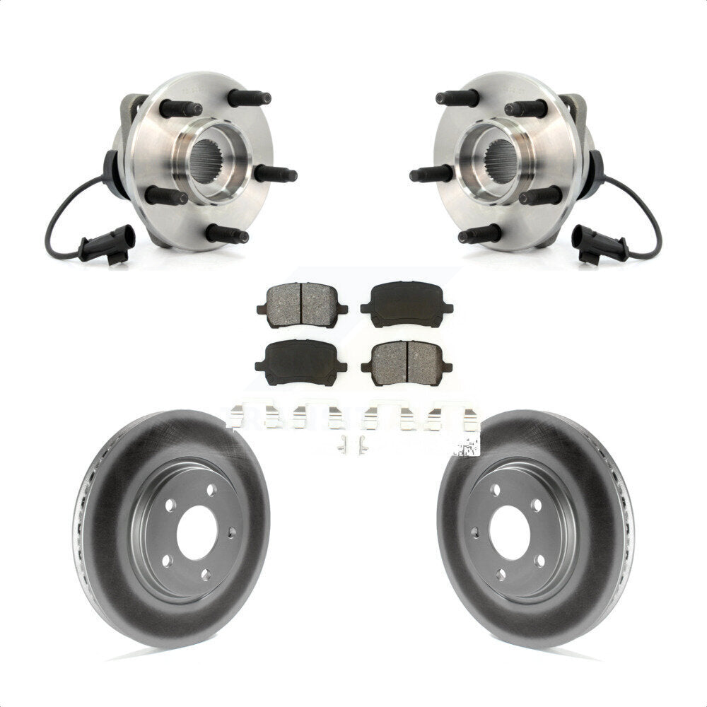 Transit Auto KBB-104028 Wheel Bearing and Hub Assembly for 2004-2012 Chevrolet Malibu, Pontiac G6, Saturn Aura - Front product image