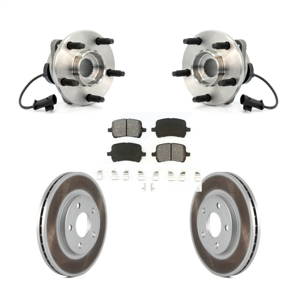 Transit Auto KBB-104030 Wheel Bearing and Hub Assembly for 2004-2008 Chevrolet Malibu, Pontiac G6 - Front product image