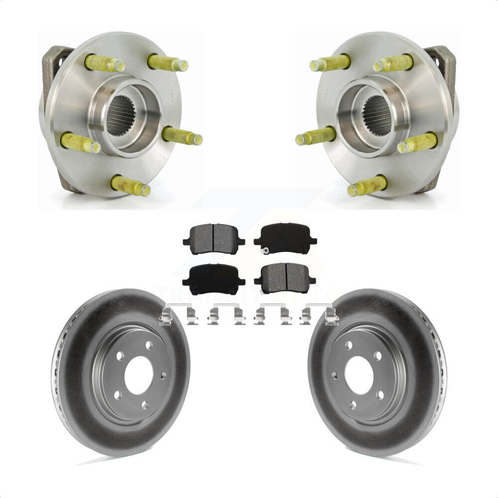 Transit Auto KBB-104031 Wheel Bearing and Hub Assembly for 2004-2005 Pontiac G6, Chevrolet Malibu - Front product image