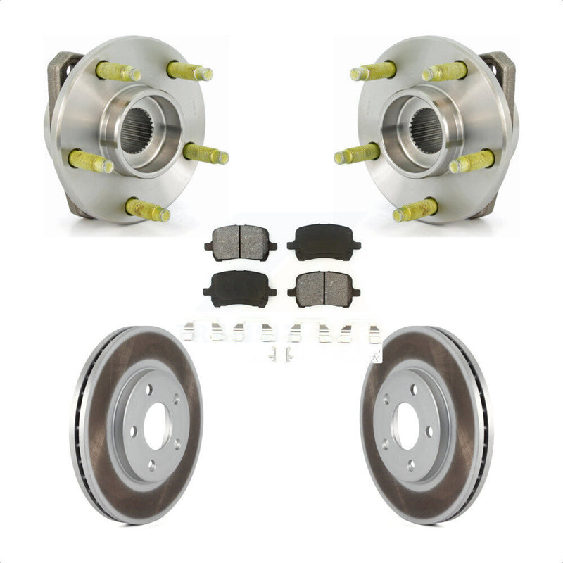 Transit Auto KBB-104034 Wheel Bearing and Hub Assembly for 2006-2007 Chevrolet Malibu, Pontiac G6 - Front product image