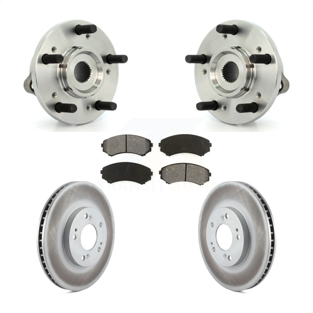 Transit Auto KBB-104036 Wheel Bearing and Hub Assembly for 2004-2011 Mitsubishi Endeavor - Front product image