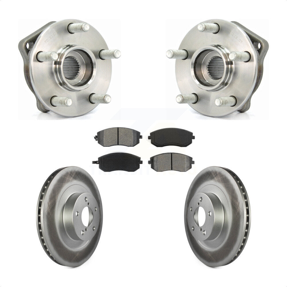 Transit Auto KBB-104042 Wheel Bearing and Hub Assembly for 2005 Subaru Legacy, Subaru Outback - Front product image