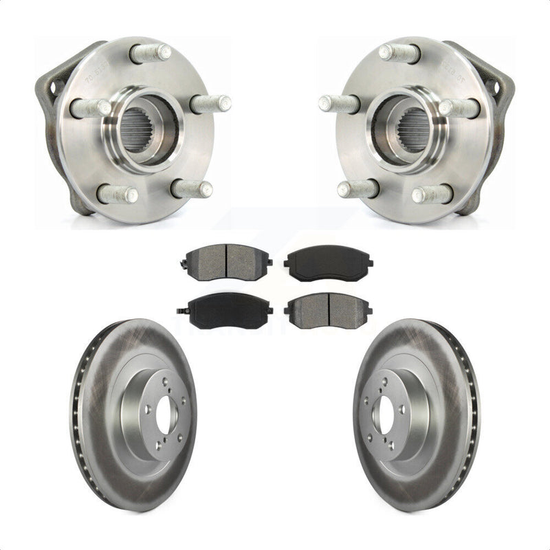 Transit Auto KBB-104042 Wheel Bearing and Hub Assembly for 2005 Subaru Legacy, Subaru Outback - Front product image