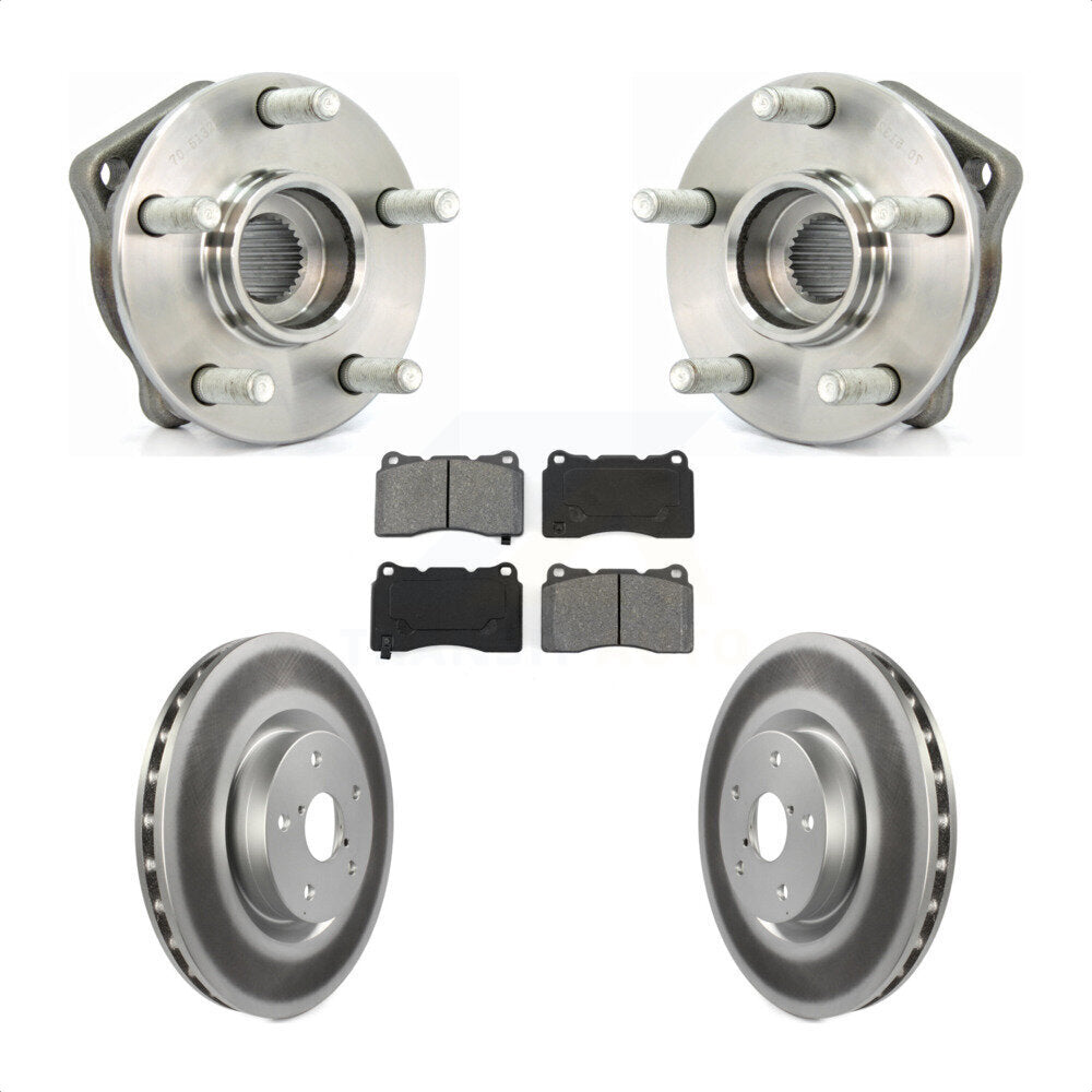 Transit Auto KBB-104043 Wheel Bearing and Hub Assembly for 2014 Subaru WRX - Front product image