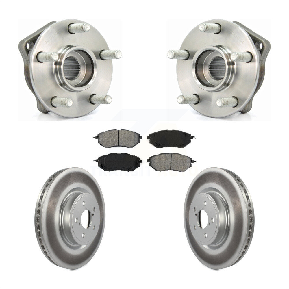 Transit Auto KBB-104044 Wheel Bearing and Hub Assembly for 2005-2014 Subaru Forester, Subaru Legacy, Subaru Outback - Front product image
