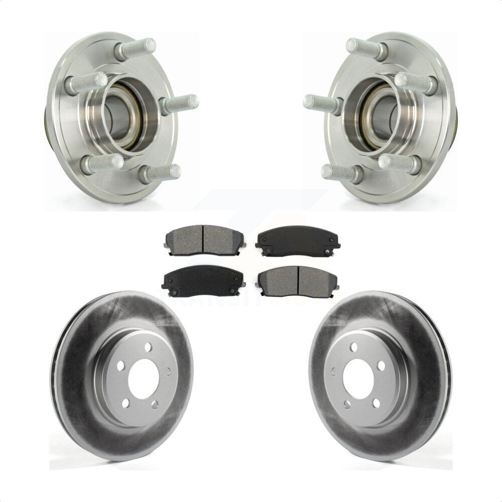 Transit Auto KBB-104053 Wheel Bearing and Hub Assembly for 2005-2014 Chrysler 300, Dodge Charger, Dodge Challenger & more - Front product image