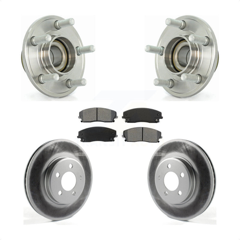 Transit Auto KBB-104053 Wheel Bearing and Hub Assembly for 2005-2014 Chrysler 300, Dodge Charger, Dodge Challenger & more - Front product image