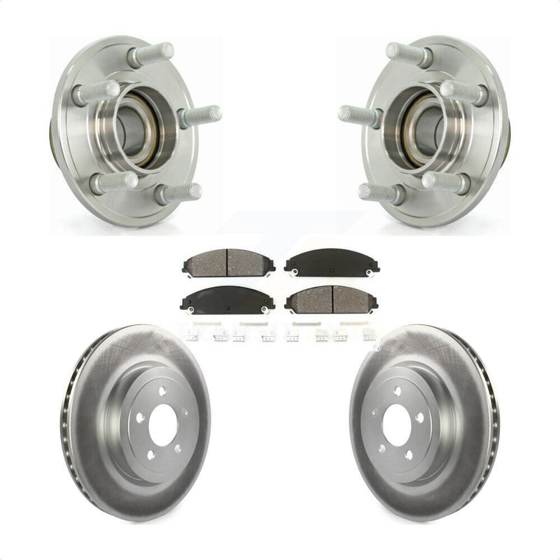 Transit Auto KBB-104054 Wheel Bearing and Hub Assembly for 2005-2014 Chrysler 300, Dodge Challenger, Dodge Charger & more - Front product image