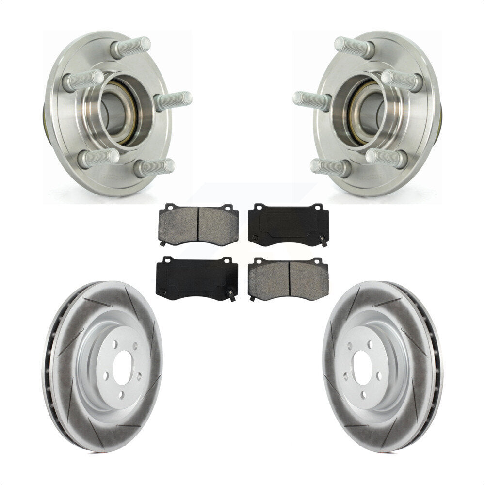 Transit Auto KBB-104055 Wheel Bearing and Hub Assembly for 2005-2014 Chrysler 300, Dodge Challenger, Dodge Charger & more - Front product image