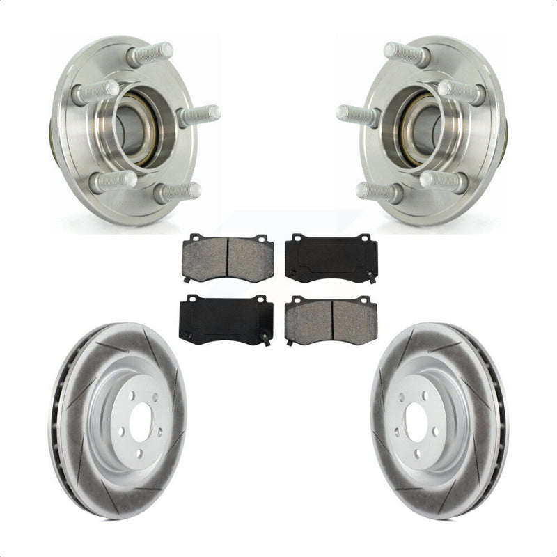 Transit Auto KBB-104055 Wheel Bearing and Hub Assembly for 2005-2014 Chrysler 300, Dodge Challenger, Dodge Charger & more - Front product image
