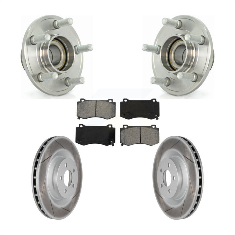 Transit Auto KBB-104056 Wheel Bearing and Hub Assembly for 2005-2014 Chrysler 300, Dodge Challenger, Dodge Charger & more - Front product image