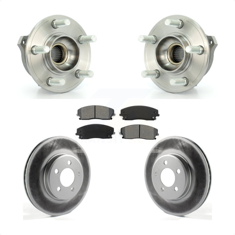 Transit Auto KBB-104057 Wheel Bearing and Hub Assembly for 2007-2023 Chrysler 300, Dodge Charger, Dodge Magnum - Front product image